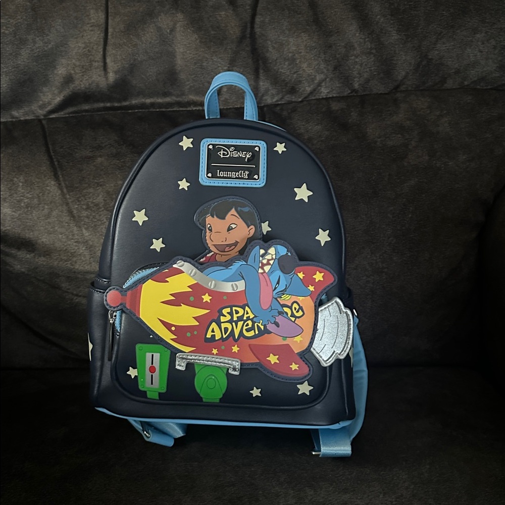 Loungefly Disney Lio and Stitch space adventure Backpack